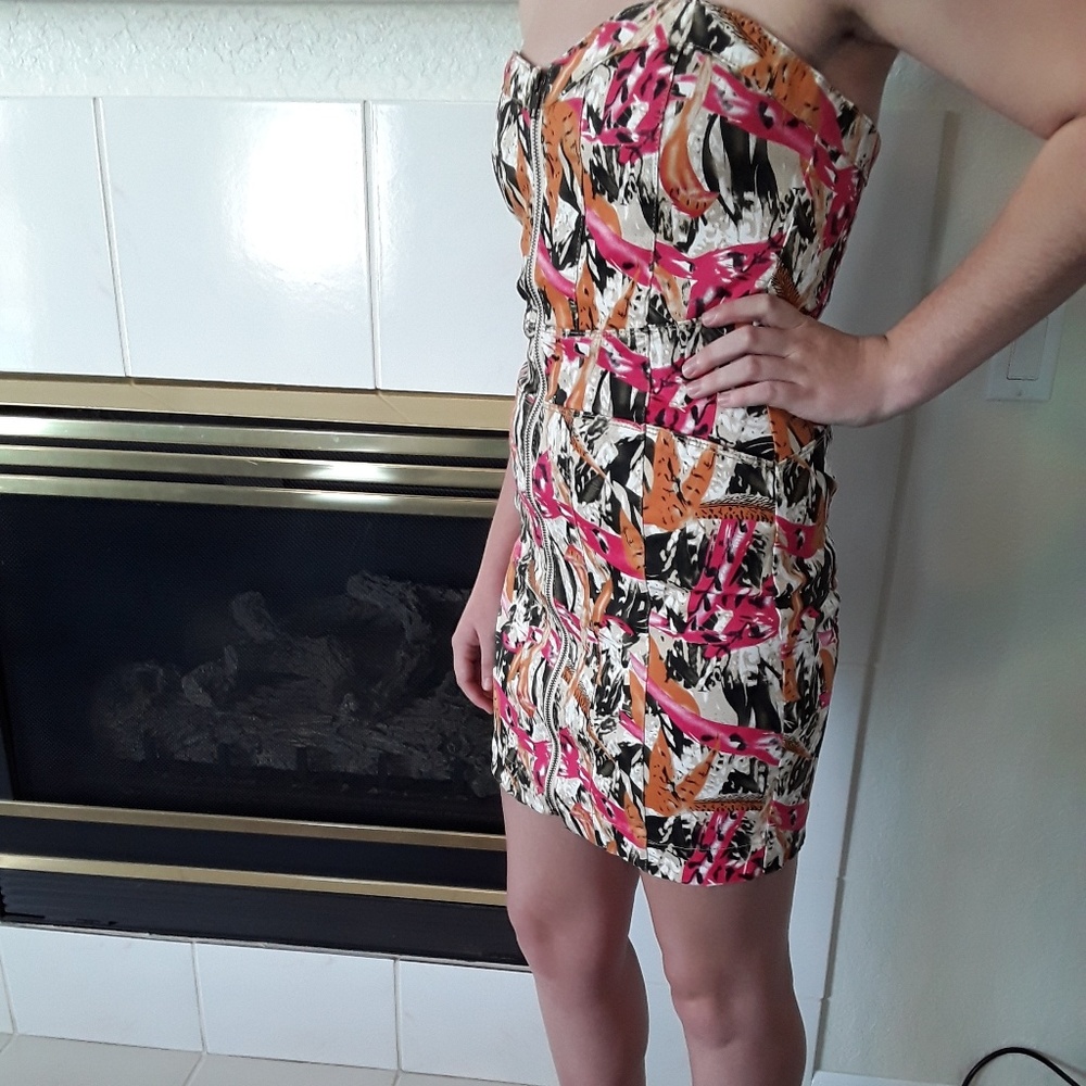 Funky Soul Strapless dress